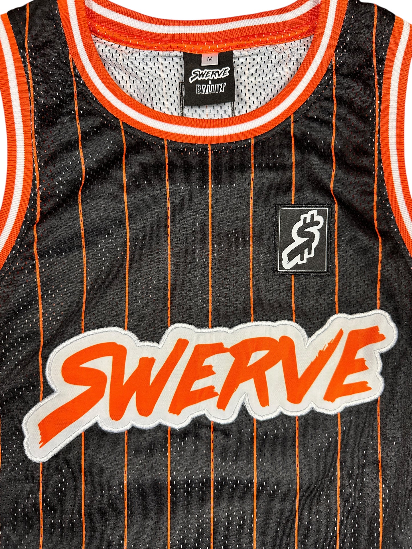 ORANGE DALMATION CHEETAH PRINT JERSEY