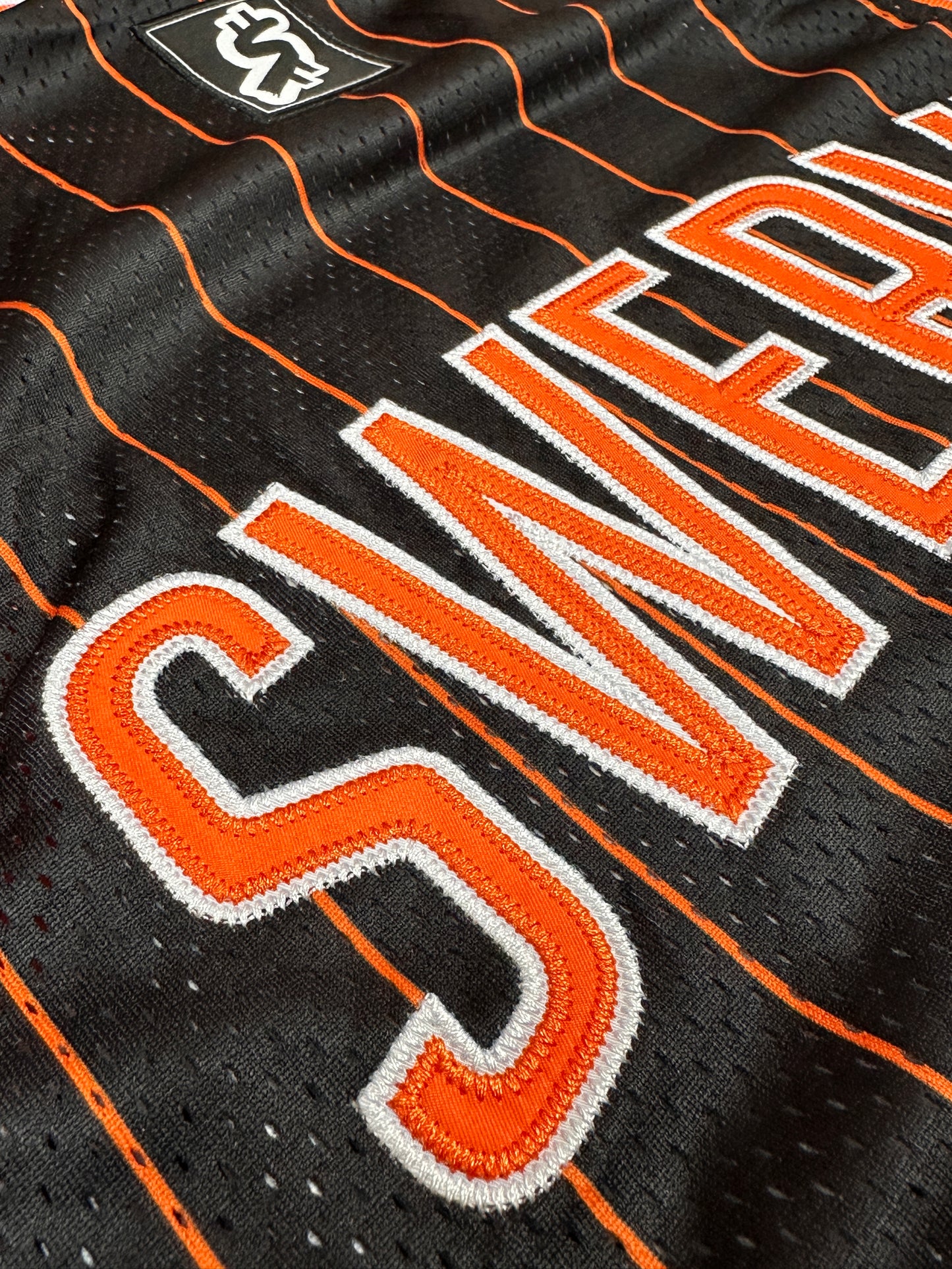 ORANGE DALMATION CHEETAH PRINT JERSEY