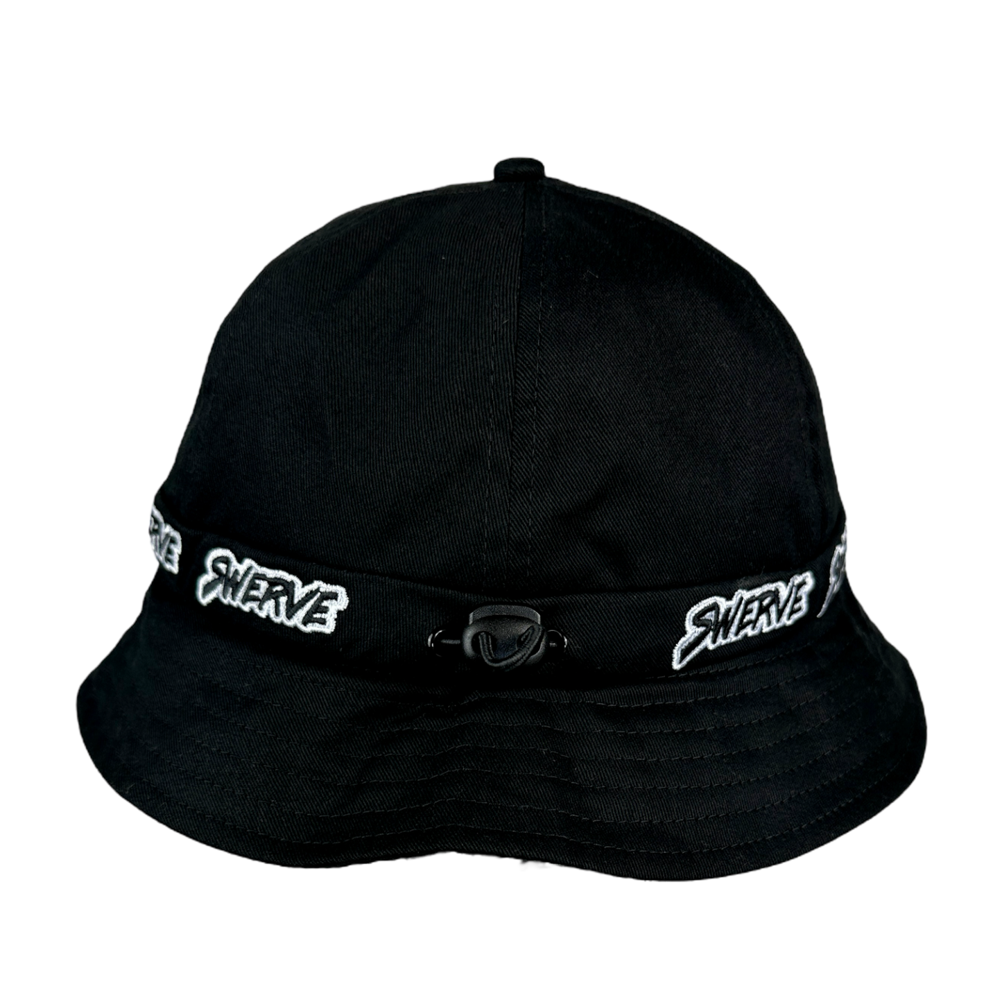BLACK BUCKET HAT