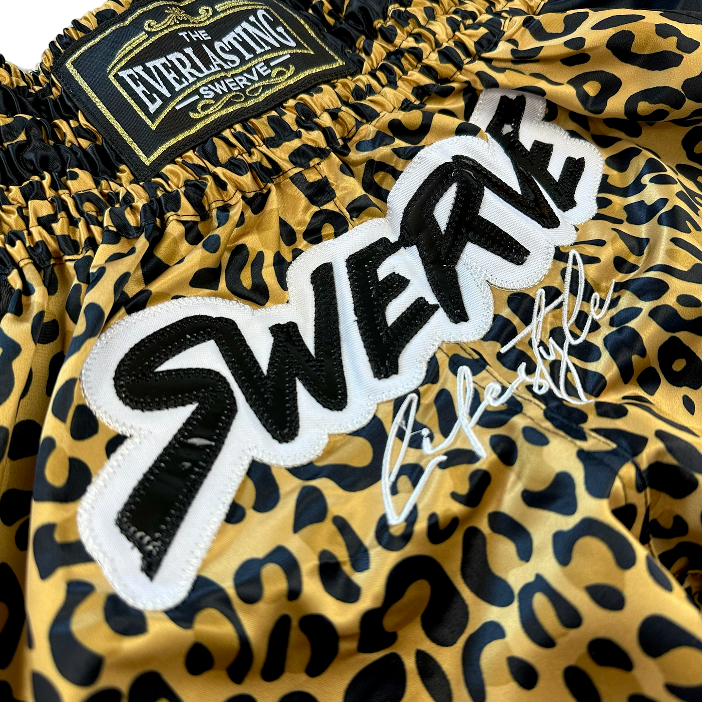 GOLD CHEETAH BOXING SHORTS