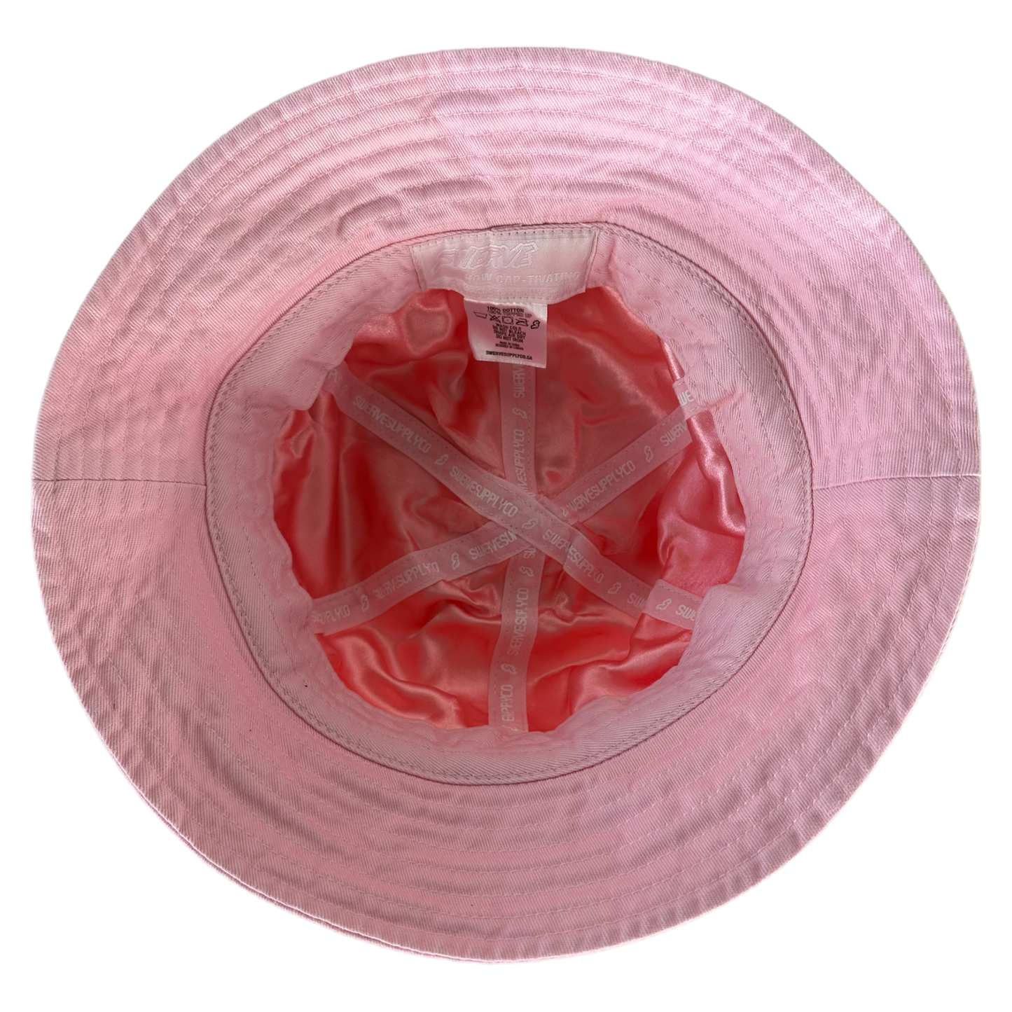 PINK BUCKET HAT