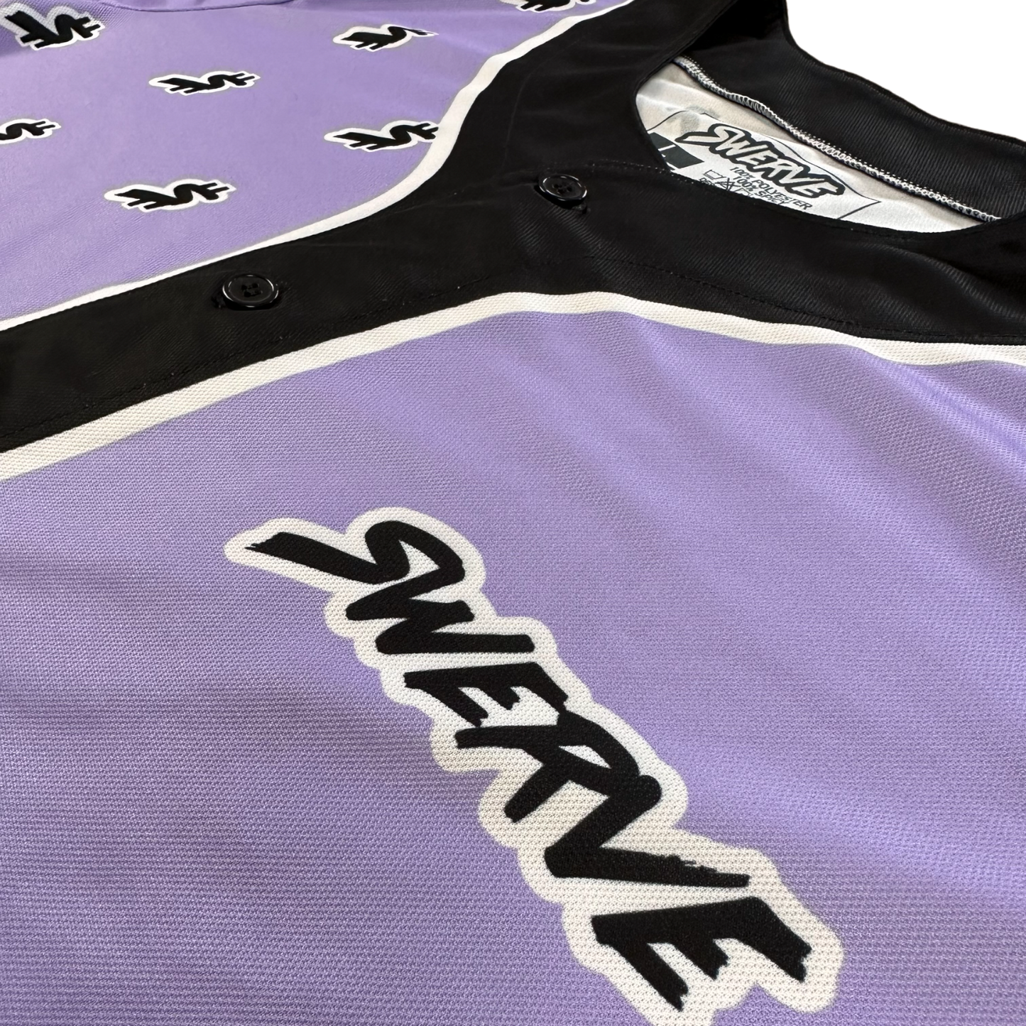 PURPLE RESPECT THE HUSTLE JERSEY