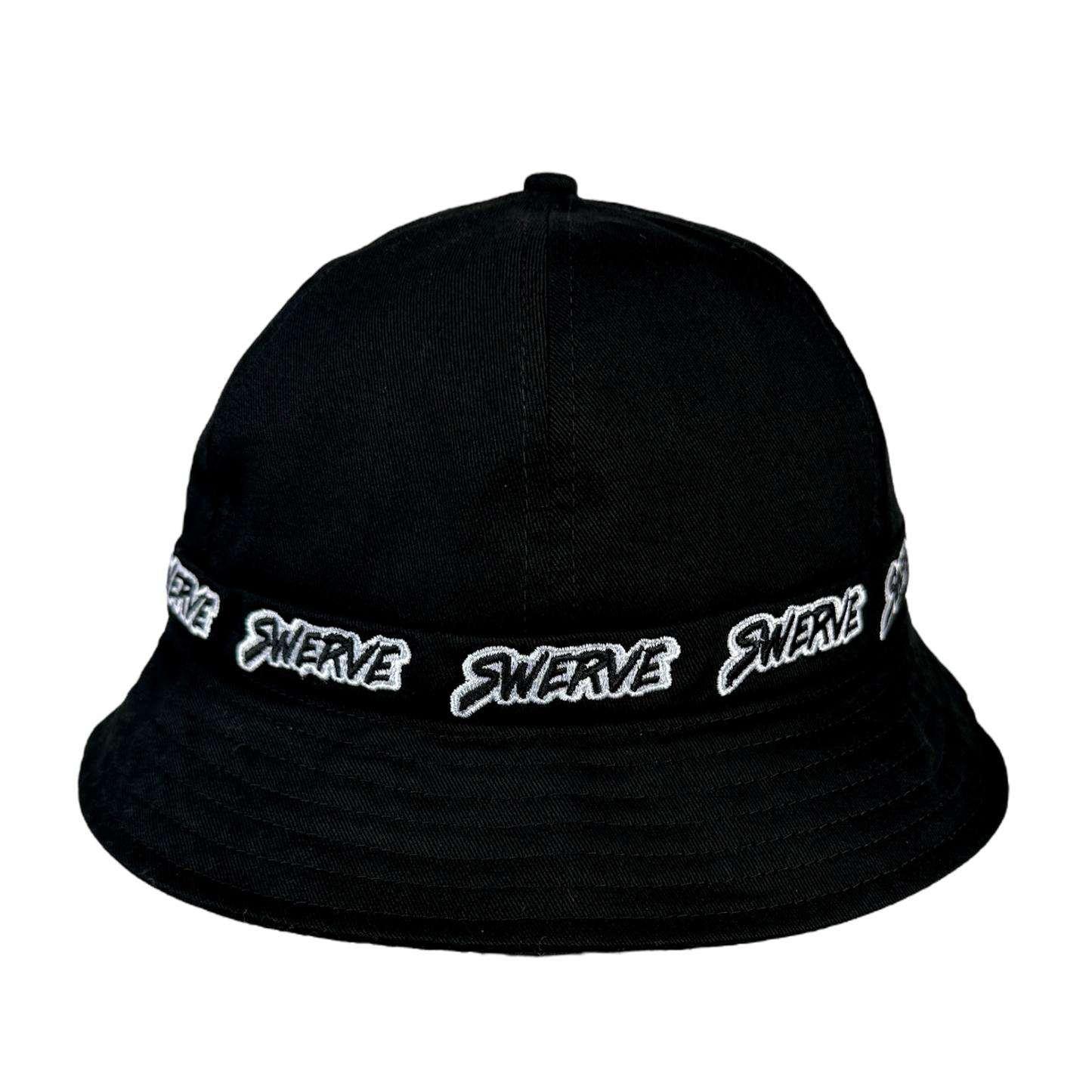 BLACK BUCKET HAT