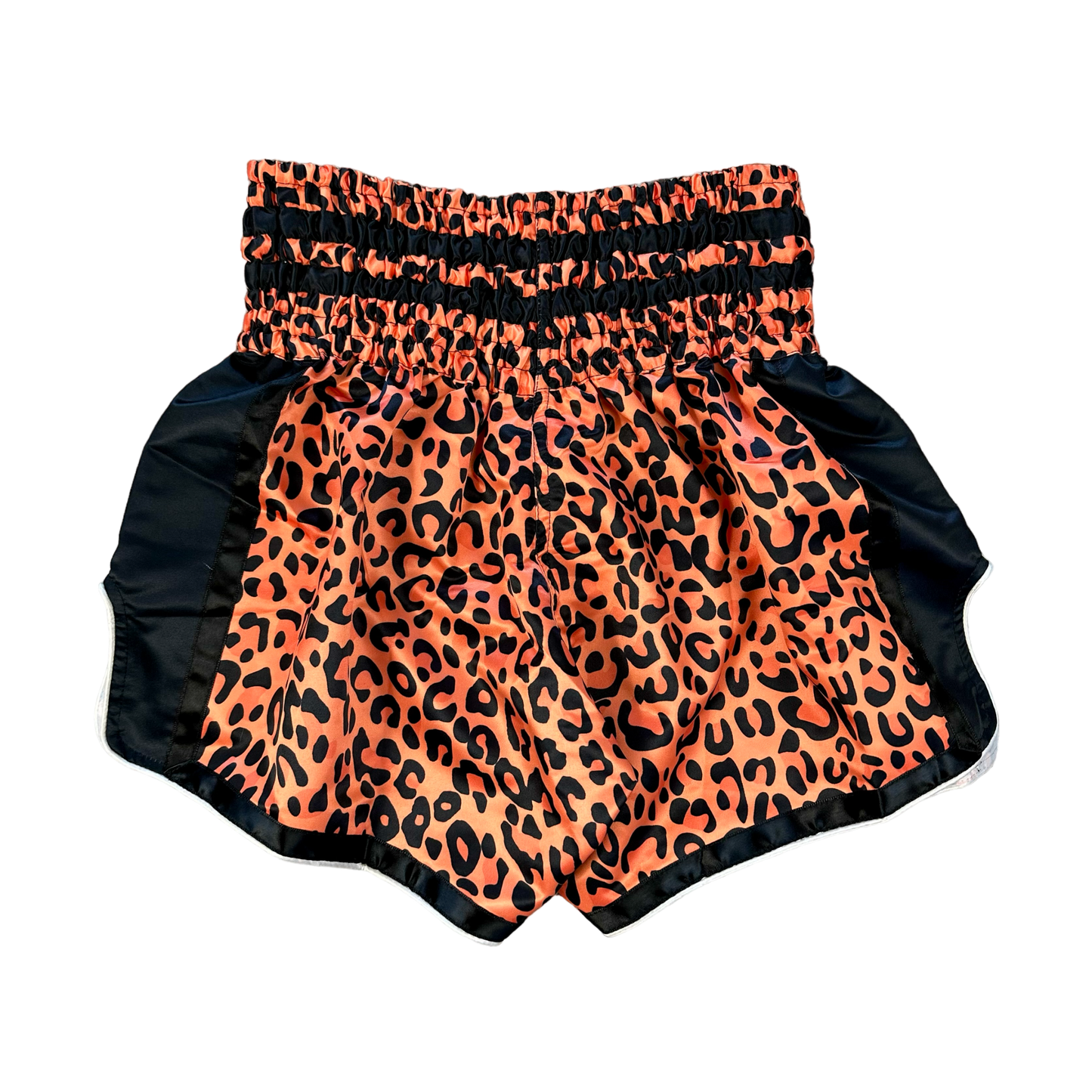 ORANGE CHEETAH BOXING SHORTS