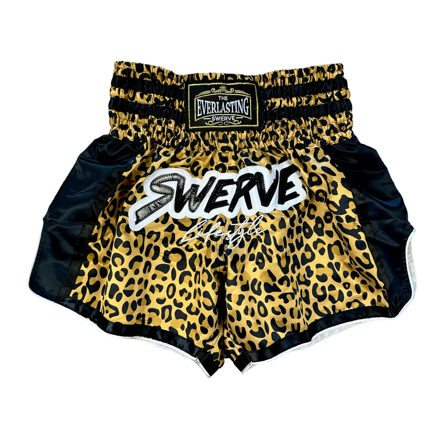 GOLD CHEETAH BOXING SHORTS