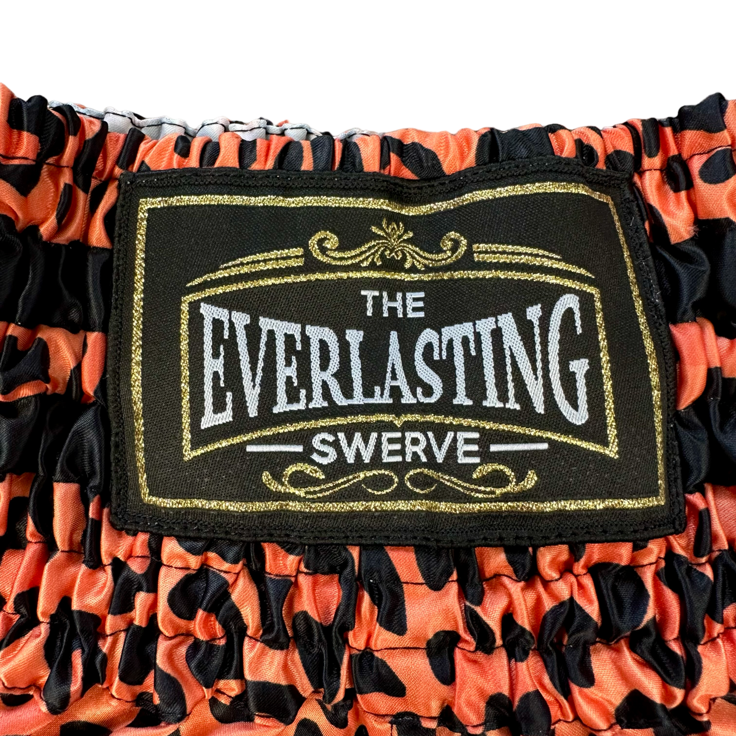 ORANGE CHEETAH BOXING SHORTS