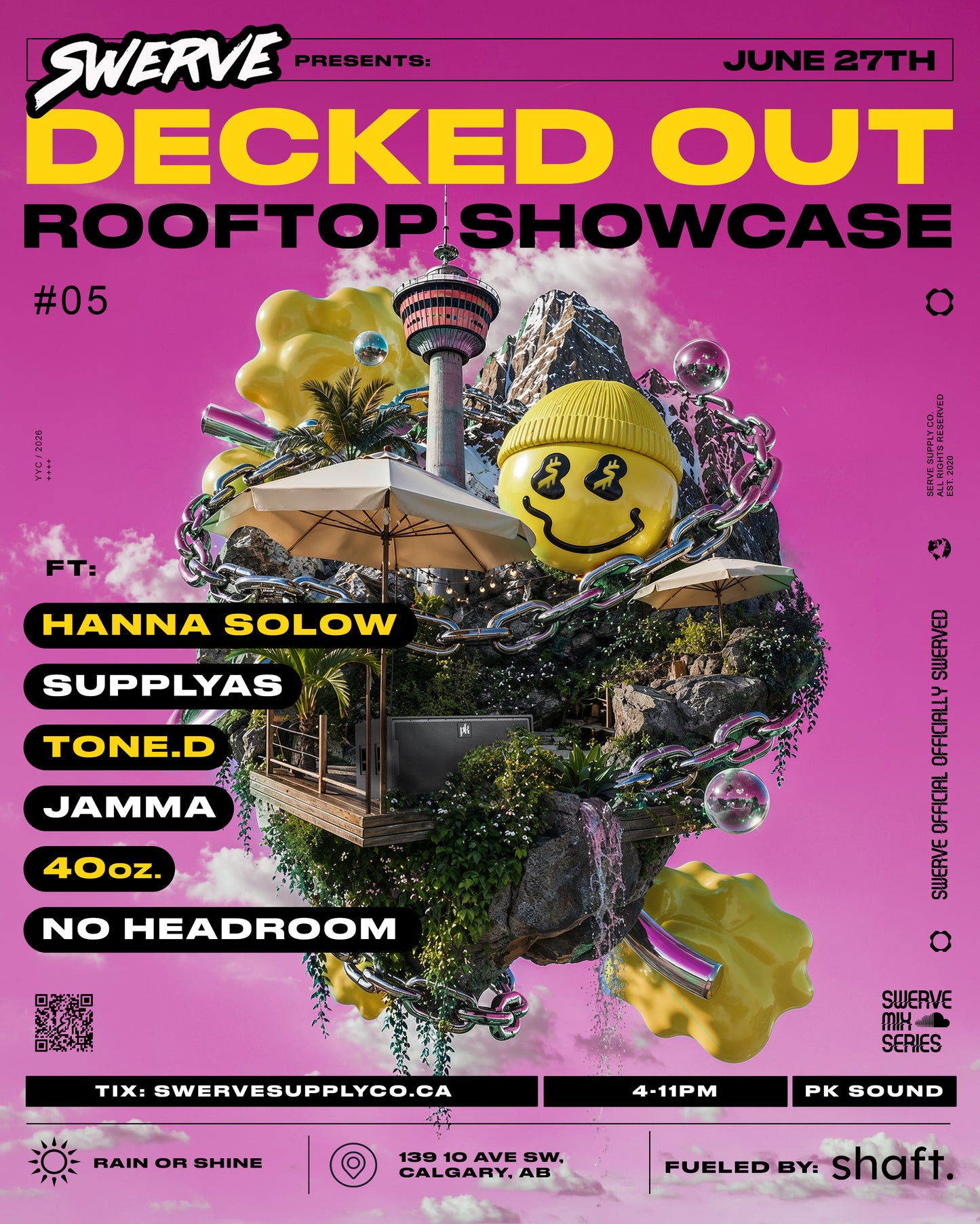 Swerve Presents DECKED OUT 05 - Rooftop Mix Series Showcase